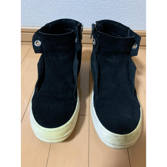 RICK OWENS リックオウエンス ISLAND DUNK スエードブラック