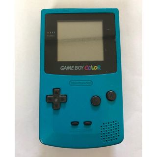 ゲームボーイ(ゲームボーイ)のGAME BOY COLOR(ゲームボーイカラー) 本体　『ブルー』(携帯用ゲーム機本体)