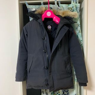 カナダグース(CANADA GOOSE)のカナダグース　ジャスパー　ネイビーMサイズ(ダウンジャケット)