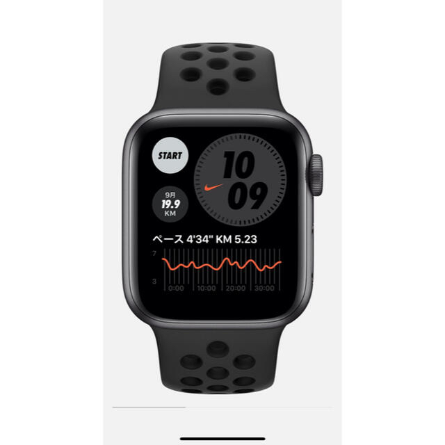 Applewatch6 ナイキ 44m 本体、充電器、バンド2つ、スタンド、箱付