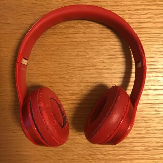 ビーツバイドクタードレ(Beats by Dr Dre)のビーツ　beats ヘッドフォン　レッド　赤　(ヘッドフォン/イヤフォン)