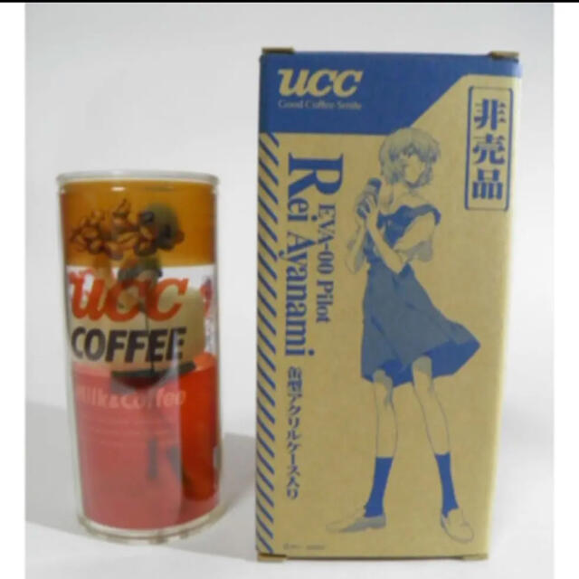 フィギュア1000体限定!! 2007年 ucc 人類捕缶計画 綾波レイ フィギュア