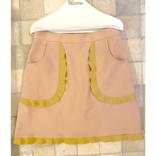 レッドヴァレンティノ(RED VALENTINO)のSakura様最終値下げレッドヴァレンティノ♡フリルスカート(ひざ丈ワンピース)