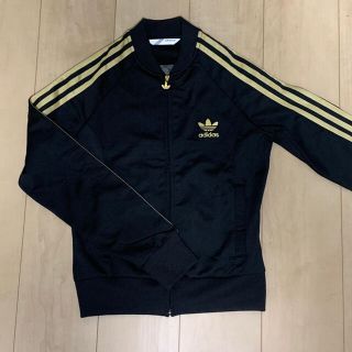 アディダス(adidas)のアディダス  adidas ジャージ　ブラック/ゴールド(ジャージ)