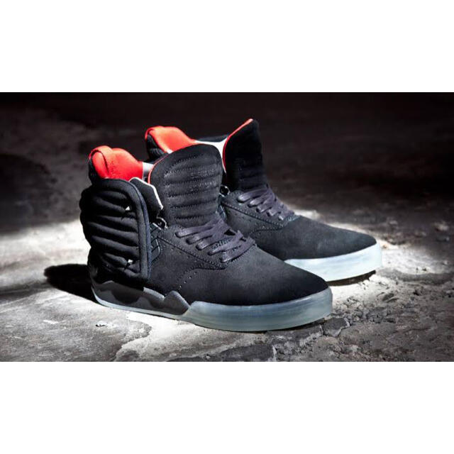 SUPRA(スープラ)のSUPRA SKYTOP IV BLACK 新品 メンズの靴/シューズ(スニーカー)の商品写真