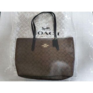 コーチ(COACH)の【未使用】COACH SIG AVENUE TOTEトートバッグ　 F67108(トートバッグ)