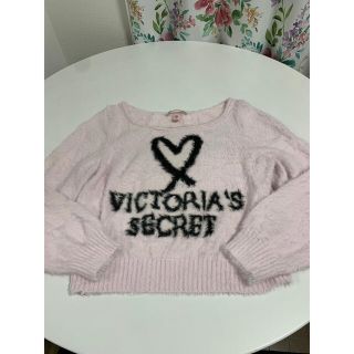 ヴィクトリアズシークレット(Victoria's Secret)のCotan様専用　値下げ! ヴィクトリアシークレット　ロゴフワフワニット　美品(ニット/セーター)