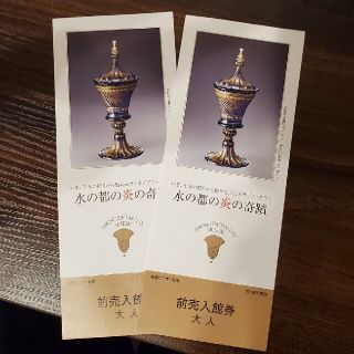 箱根ガラスの森美術館 入館券 ペアチケット(美術館/博物館)
