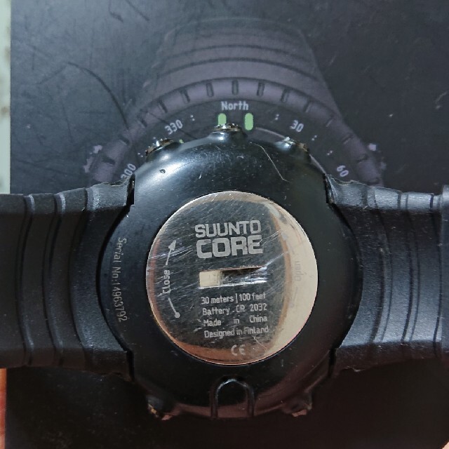 SUUNTO(スント)のSUUNTO CORE スントコア オールブラック メンズの時計(腕時計(デジタル))の商品写真