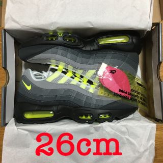 ナイキ(NIKE)のNIKE  AIR MAX 95 OG NEON YELLOW エアマックス95(スニーカー)