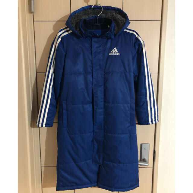 adidas(アディダス)のアディダス140cm ベンチコート♪ 新品未使用 キッズ/ベビー/マタニティのキッズ服男の子用(90cm~)(コート)の商品写真