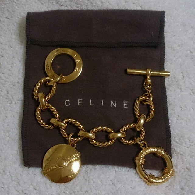 celine(セリーヌ)のセリーヌ☆ヴィンテージブレスレット レディースのアクセサリー(ブレスレット/バングル)の商品写真