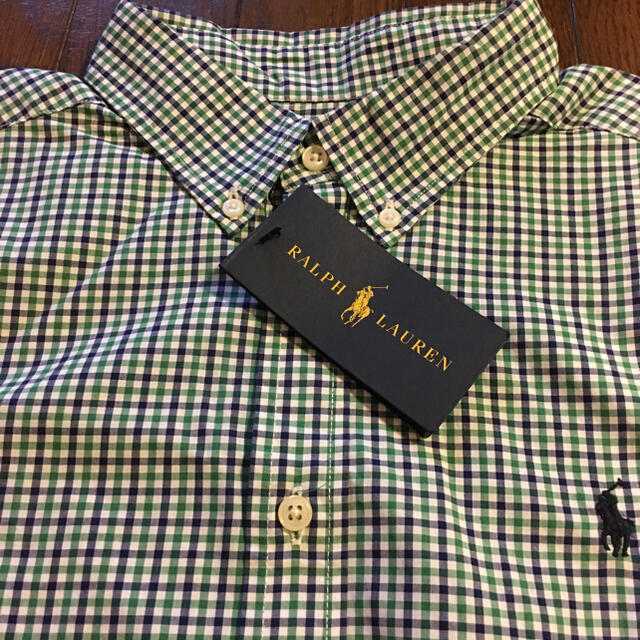 Ralph Lauren(ラルフローレン)のラルフローレン　ボタンダウンシャツ　ボーイズL 160 キッズ/ベビー/マタニティのキッズ服男の子用(90cm~)(その他)の商品写真