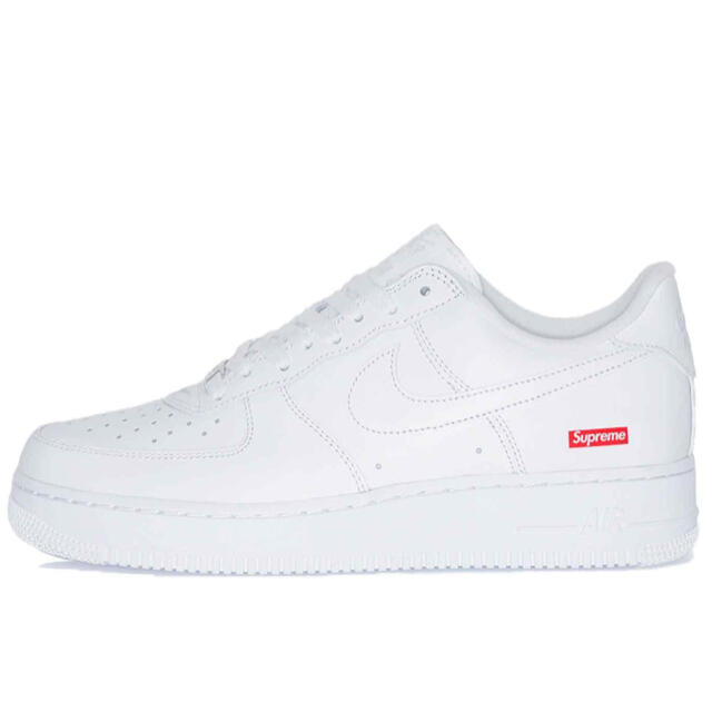 supreme air force 1 low white