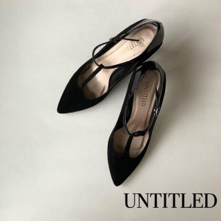 アンタイトル(UNTITLED)のUNTITLED Tストラップ パンプス (ハイヒール/パンプス)