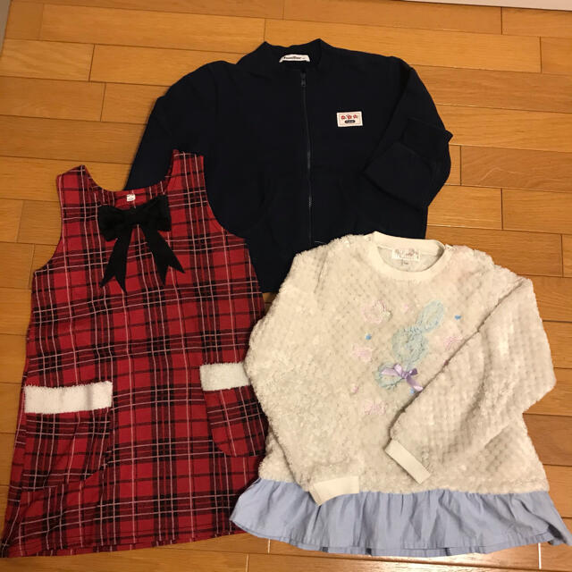 motherways(マザウェイズ)の女の子　まとめ売り　冬服　130  キッズ/ベビー/マタニティのキッズ服女の子用(90cm~)(その他)の商品写真