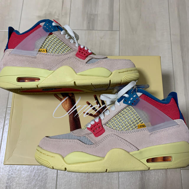 UNION × NIKE AIR JORDAN 4 "GUAVA"