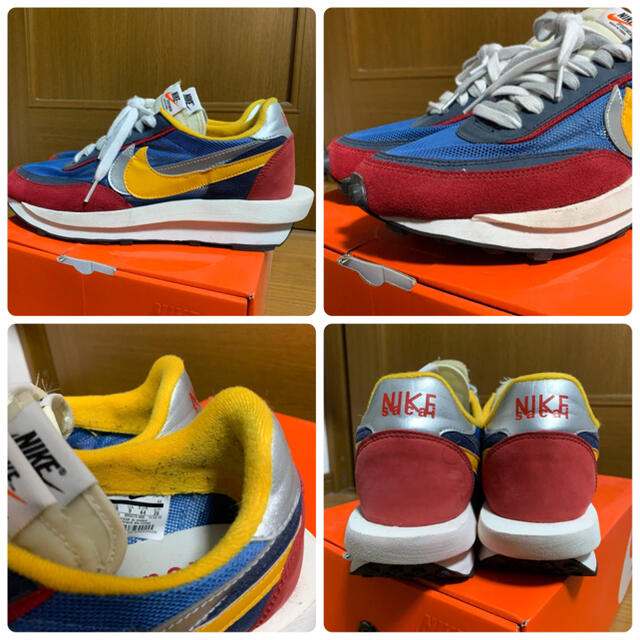 sacai nike LDwaffle blue 28cm