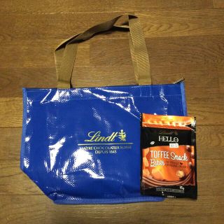 リンツ(Lindt)のリンツ トフィ&トートバッグ TOFFEE SNACK BITES(菓子/デザート)