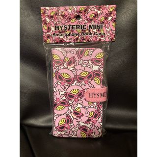 ヒステリックミニ(HYSTERIC MINI)の【値下げ】ヒステリックミニ　テディミニ総柄  iphoneケース　手帳型(iPhoneケース)