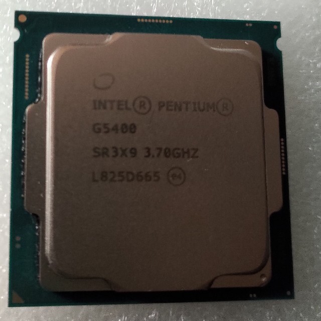 intel Pentium Gold G5400 バルク