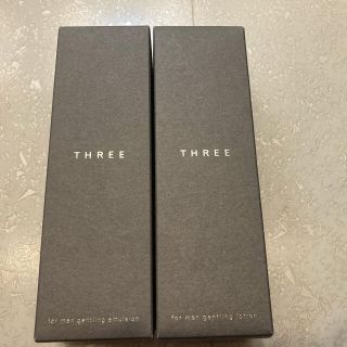 スリー(THREE)のthree メンズスキンケア　化粧水•乳液(化粧水/ローション)