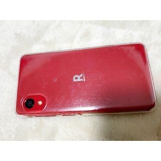 ラクテン(Rakuten)の【中古】Rakuten mini クリムゾンレッド(スマートフォン本体)