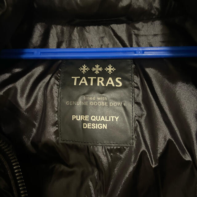 TATRAS(タトラス)のタトラス　TATLAS ダウン　ベルボ　ブラック　サイズ2 メンズのジャケット/アウター(ダウンジャケット)の商品写真