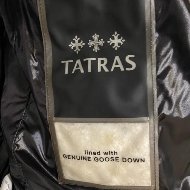 TATRAS(タトラス)のタトラス　TATLAS ダウン　ベルボ　ブラック　サイズ2 メンズのジャケット/アウター(ダウンジャケット)の商品写真