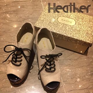 ヘザー(heather)の新品ヘザー♡レースアップサンダル(サンダル)