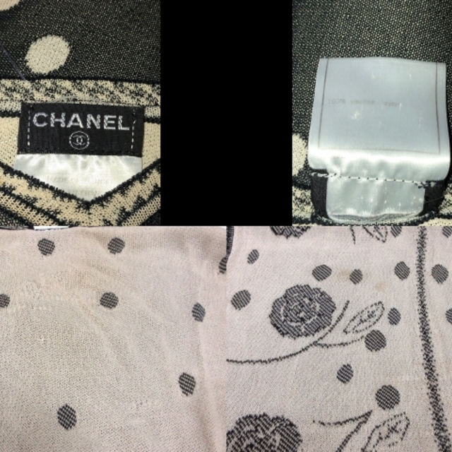 CHANEL(シャネル)のシャネル ノースリーブカットソー 40 M - レディースのトップス(カットソー(半袖/袖なし))の商品写真