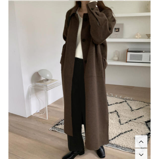 dholic(ディーホリック)のlaurenhi ハンドメイルウールコート　新品タグ付き レディースのジャケット/アウター(ロングコート)の商品写真