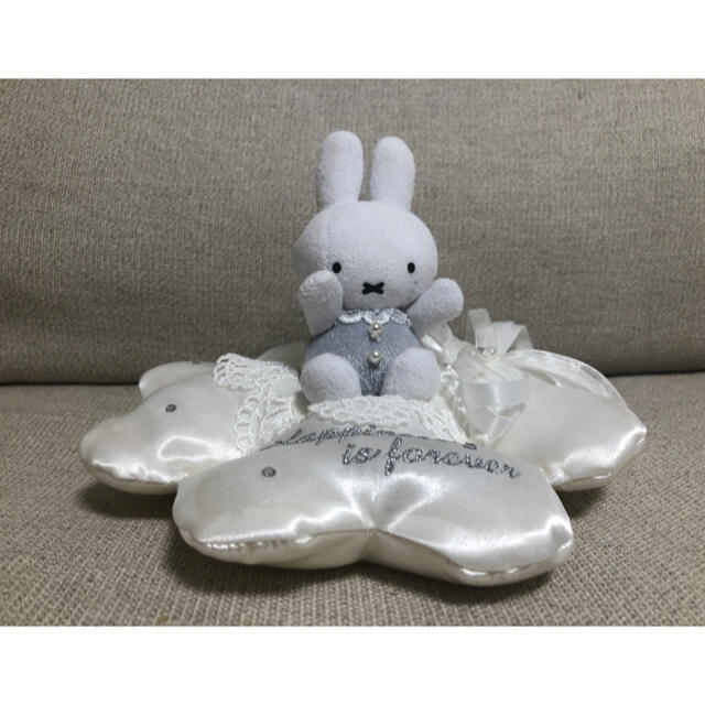 miffy リングピロー ハンドメイドのウェディング(リングピロー)の商品写真