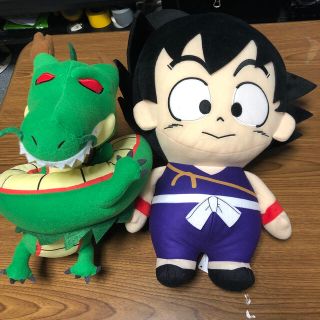 ドラゴンボール(ドラゴンボール)の孫悟空、神龍ぬいぐるみセット(ぬいぐるみ)