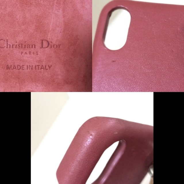 Christian Dior(クリスチャンディオール)のクリスチャンディオール 携帯電話ケース スマホ/家電/カメラのスマホアクセサリー(モバイルケース/カバー)の商品写真