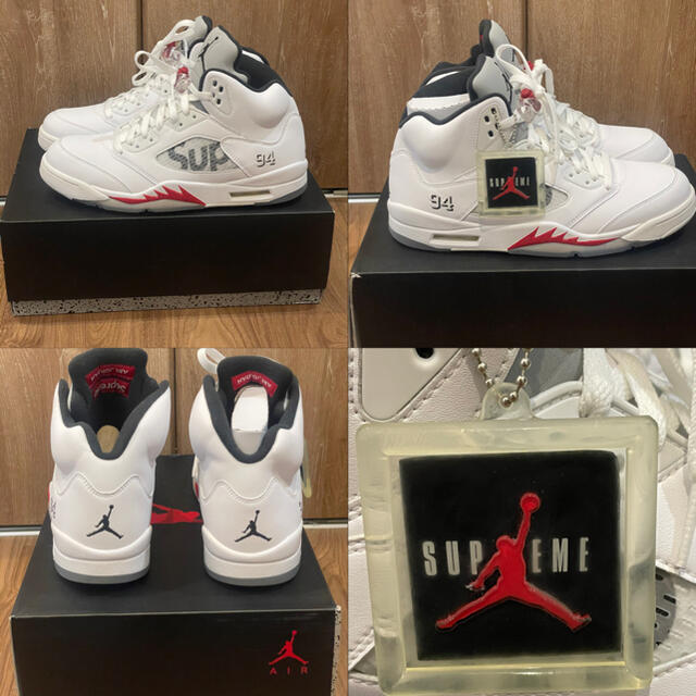 Supreme(シュプリーム)のsupreme jordan5 promo model サイズ　29.5cm メンズの靴/シューズ(スニーカー)の商品写真