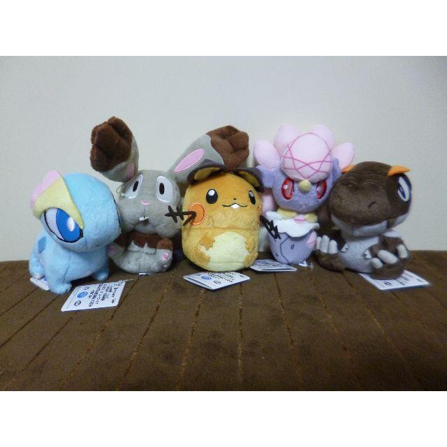 ポケモン ポケモン ザ ムービーxy コロッとまんまるぬいぐるみ ２０１４ 全５種 の通販 By ロイヤルタカッチ店 ポケモンならラクマ