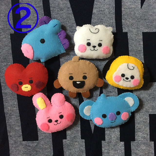 BT21  BTS ハンドメイド ハンドメイドのハンドメイド その他(その他)の商品写真