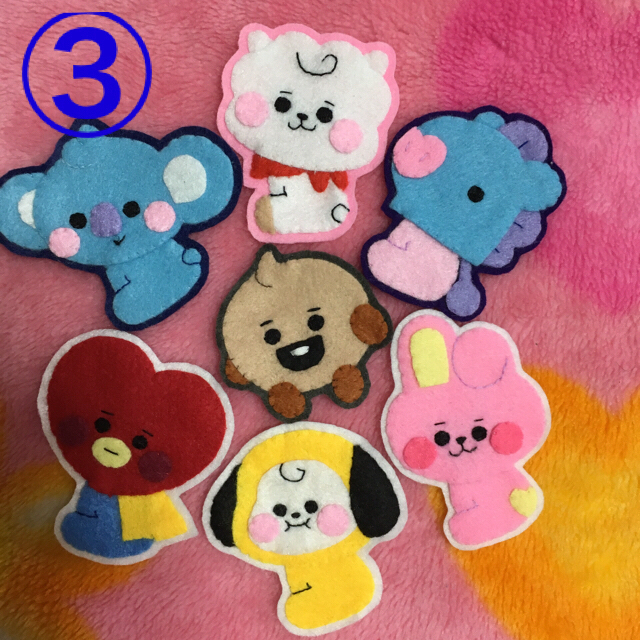 BT21  BTS ハンドメイド ハンドメイドのハンドメイド その他(その他)の商品写真