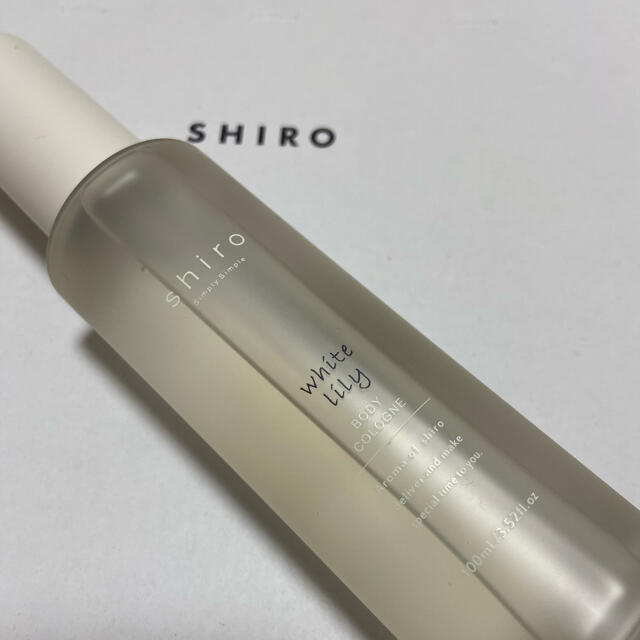 shiro(シロ)の【新品】shiroホワイトリリーボディコロン100ml コスメ/美容の香水(ユニセックス)の商品写真