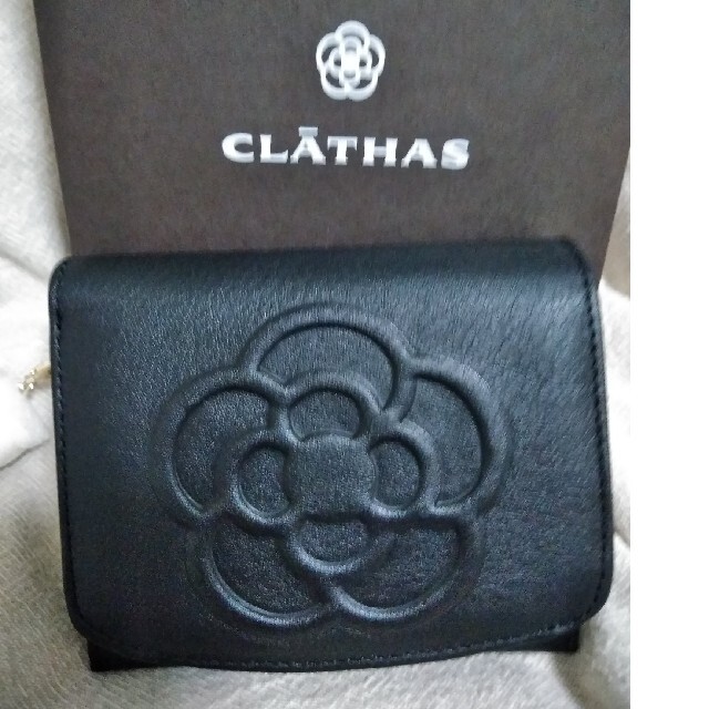 CLATHAS(クレイサス)の新品★クレイサス　ワッフル　　二つ折り財布　 レディースのファッション小物(財布)の商品写真