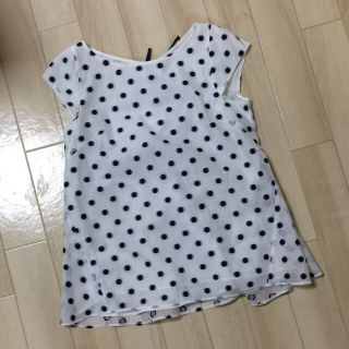 ジャスグリッティー(JUSGLITTY)のジャスグリッティー♡ドットブラウス(シャツ/ブラウス(半袖/袖なし))