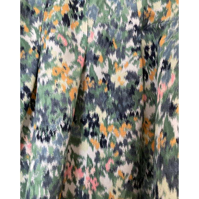 IENA(イエナ)の予約完売 IENA イエナ かすれフラワーギャザースカート 38 レディースのスカート(ロングスカート)の商品写真
