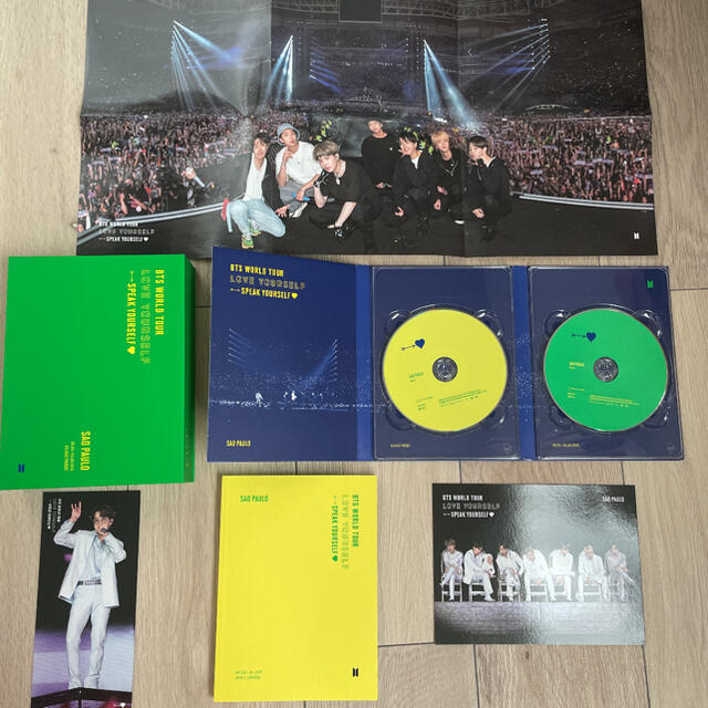 BTS DVD ワールドツアーLOVEYOURSELF サンパウロ