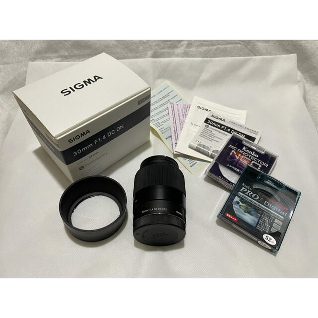 ★美品★ SIGMA 30mm F1.4 DC DN Eマウント おまけ付き