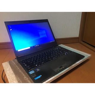 東芝ノートパソコン　i5 3427U/4G/128G SSD(ノートPC)