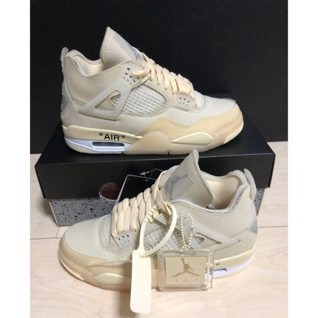 NIKE(ナイキ)のOff-White NIKE AIR JORDAN4 メンズの靴/シューズ(スニーカー)の商品写真