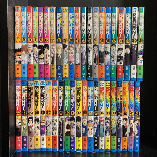 集英社 家庭教師ヒットマン リボーン 全巻 全42巻セット 天野明 ジャンプ 少年漫画の通販 By マーライオン S Shop シュウエイシャならラクマ 集英社 家庭教師ヒットマン リボーン 全巻 全42巻セット 天野明 ジャンプ 少年漫画の通販 By マーライオン S Shop シュウエイシャならラクマ