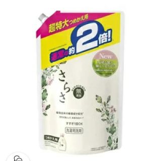 ピーアンドジー(P&G)のさらさ　２倍　詰替用　×6 楽天：740 Amazon:761(洗剤/柔軟剤)