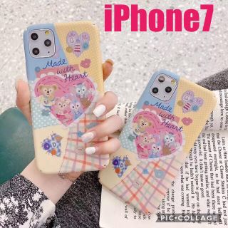 ダッフィー(ダッフィー)の新品 iPhone7 ダッフィー フレンズ スマホケース ディズニー カバー(iPhoneケース)